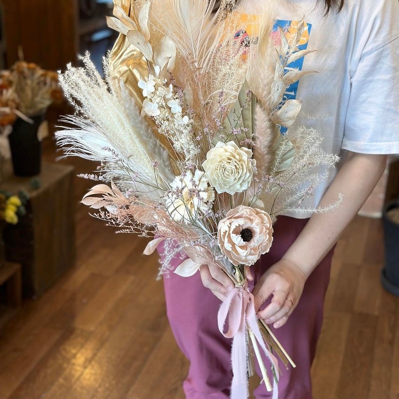 ウェディングブーケ・ブートニアのセット】 | flowershop KAIKA