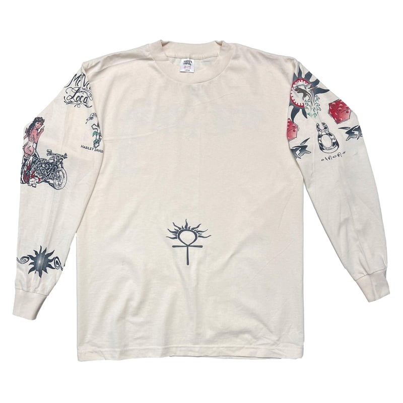 DENNIS RODMAN TATTOO LS NATURAL LARGE/XL | grea
