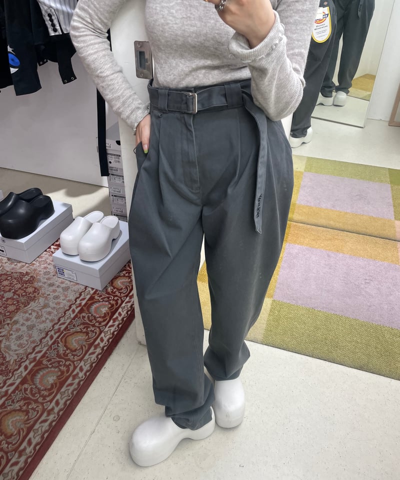 HOLIDAY / DICKIES BELTED 2TUCK PANTS | JURK sho