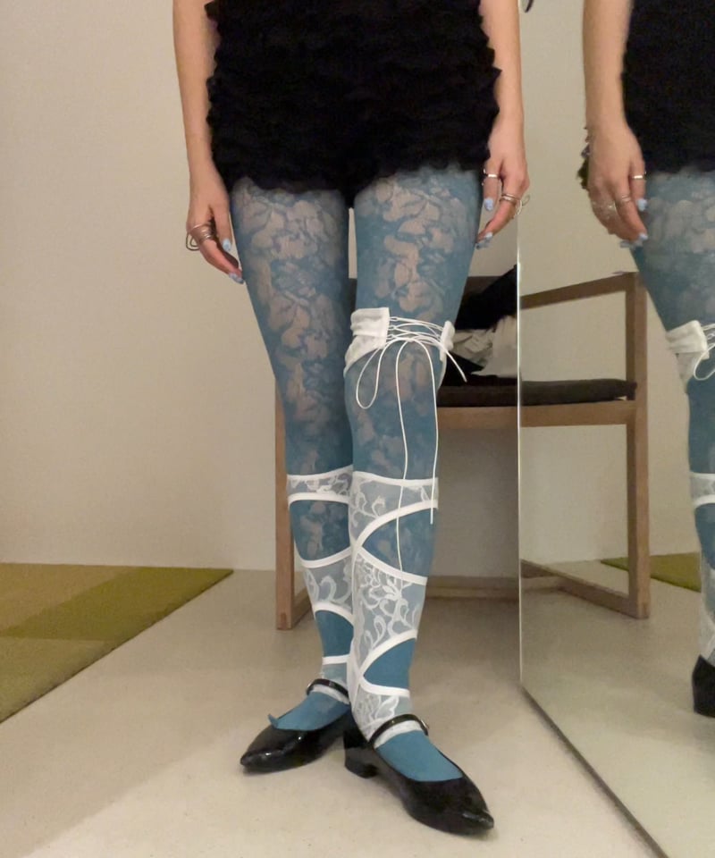 AKIKOAOKI / laced leg | JURK shop tokyo