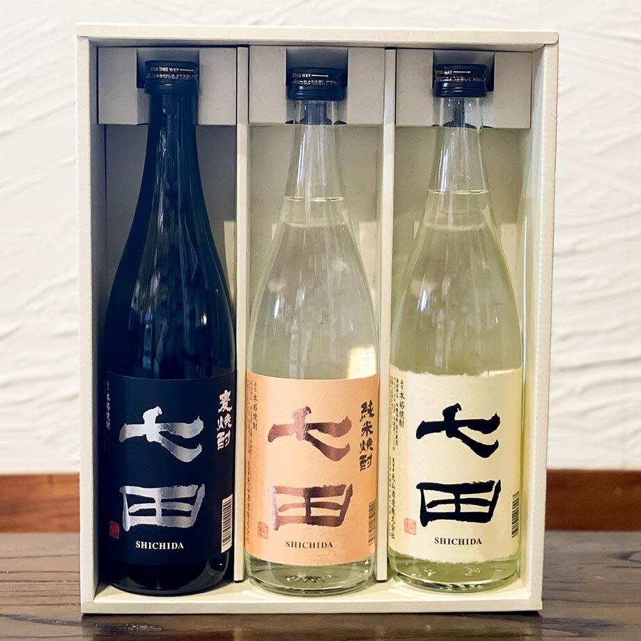 銘酒「七田」焼酎3点セット 720ml×3本 | 酒舗 彩-SAI- オンラインストア