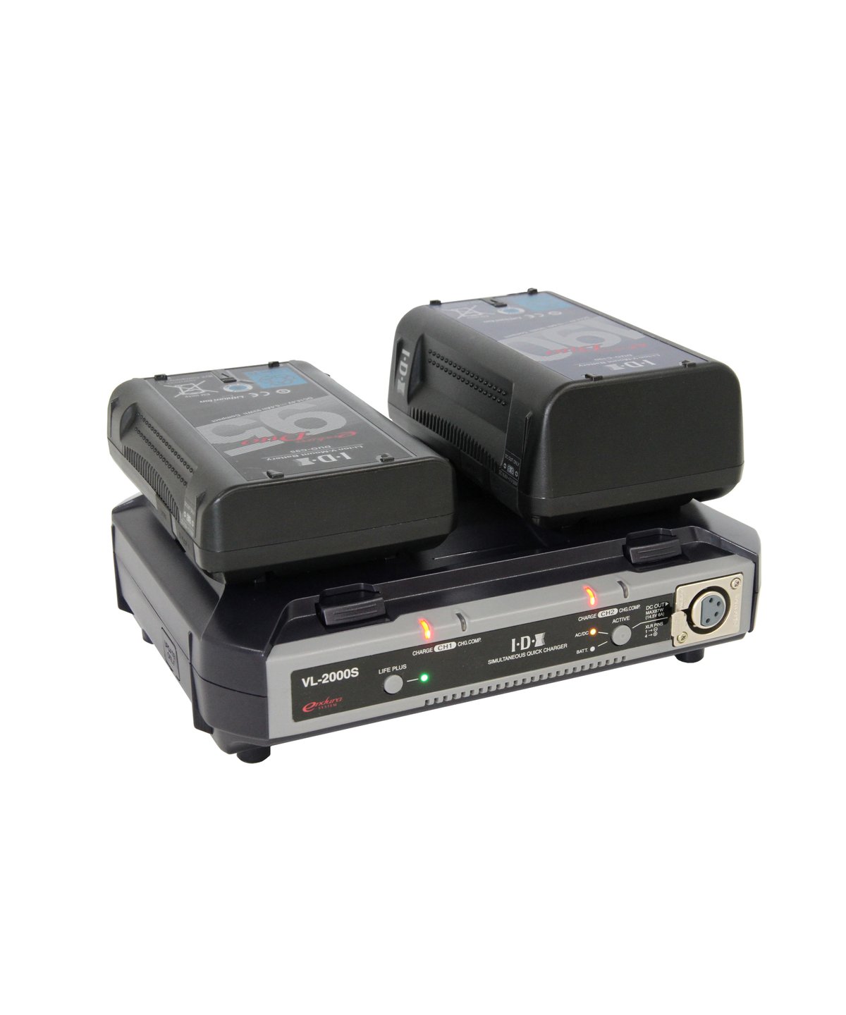 ACアダプター機能付2ch同時急速充電器 VL-2000S (税込み定価￥119,790