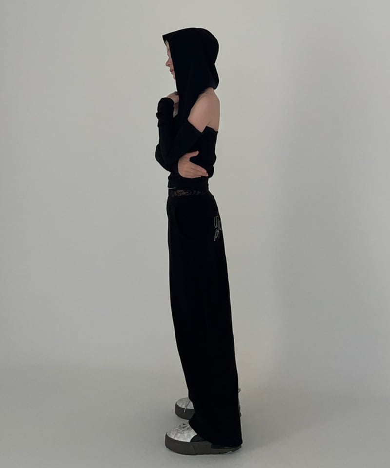 再入荷】lace sweat pants | KISS THE CLUB