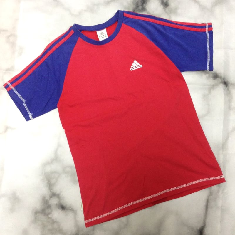 アディダス adidas 良品 半袖 Tシャツ サイズ160 キッズ 子供服 U-00789