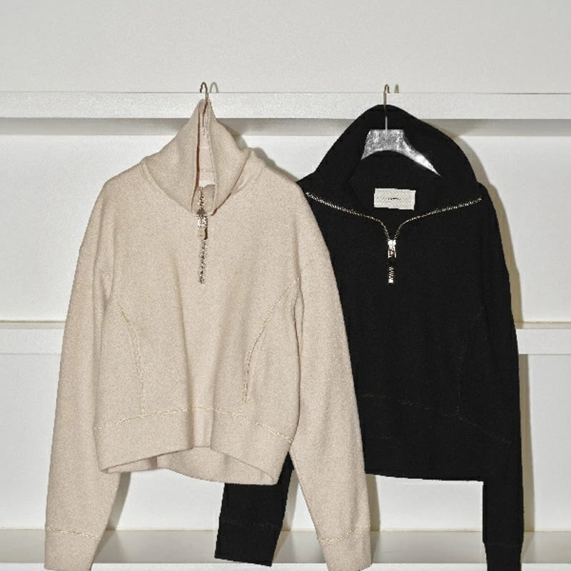 TODAYFUL トゥデイフル Halfzip Wool Pullover ハーフジップウール