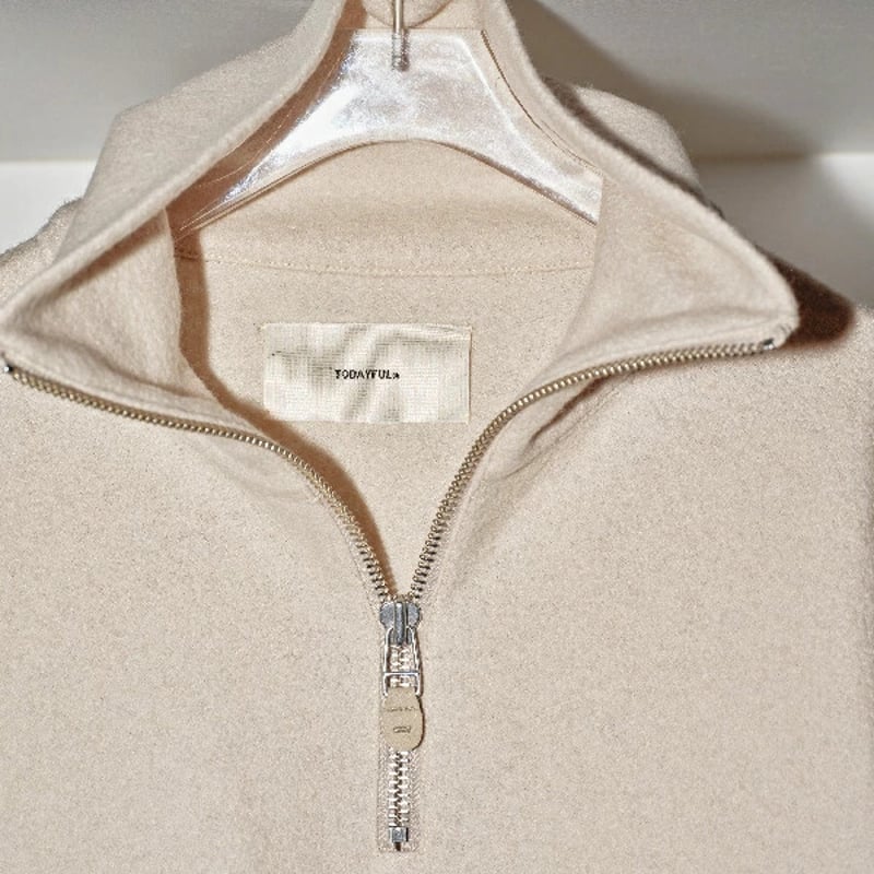 TODAYFUL トゥデイフル Halfzip Wool Pullover ハーフジップウール