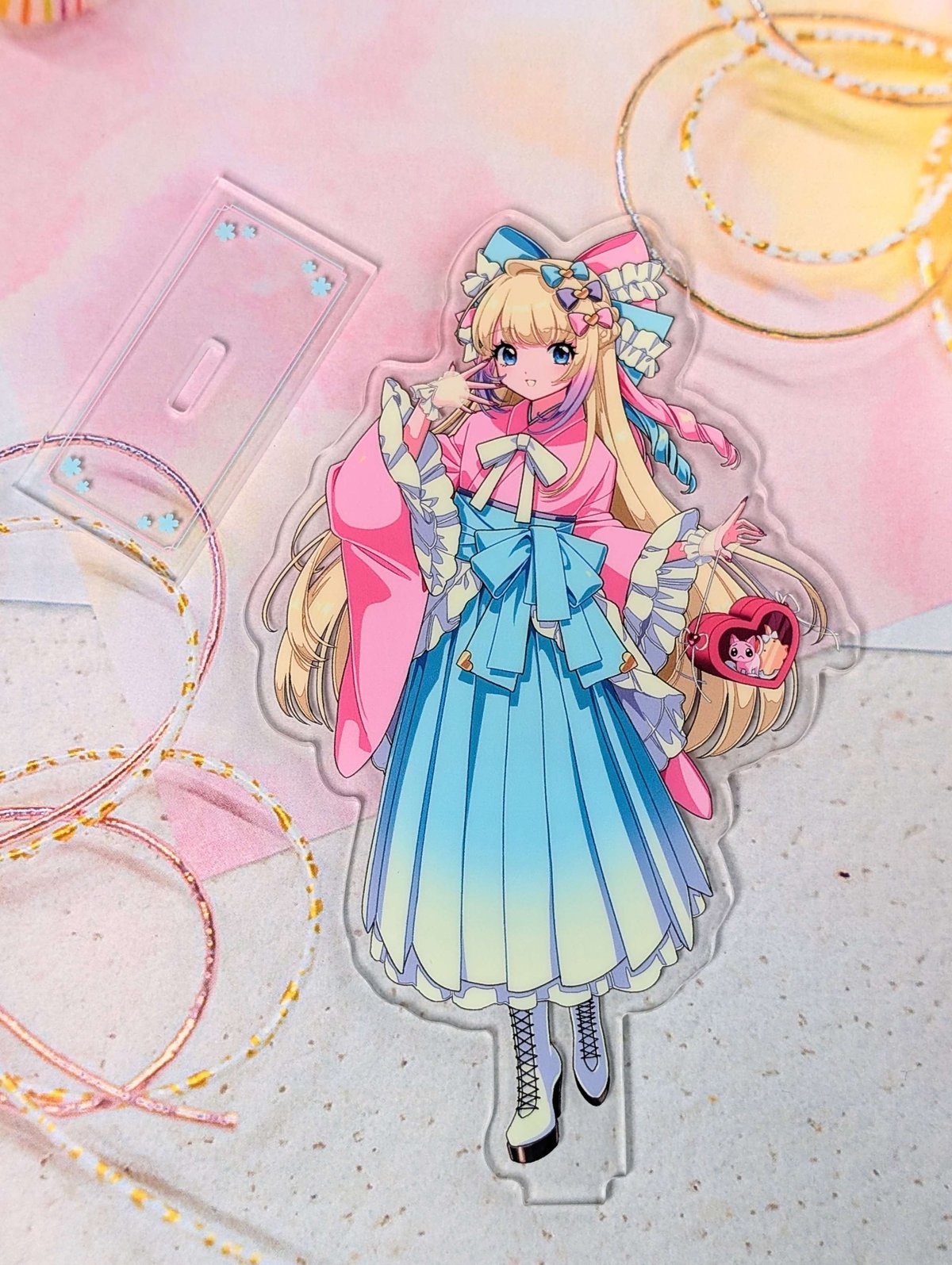 ニディガ東名阪POPUPSTORE】超てんちゃんレトロカラーアクリルスタンド
