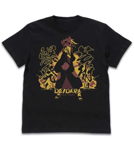 Amazon.co.jp: コスパ COSPA NARUTO -ナルト- 疾風伝 暁 Tシャツ BLACK