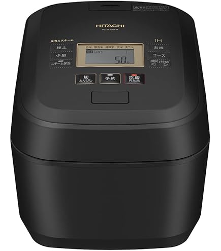 Amazon | 日立 5.5合 圧力スチーム IH炊飯器 RZ-TS103M ルビーレッド