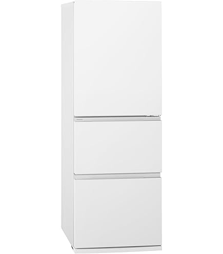 Amazon | パナソニック 冷蔵庫 幅60cm 450L 右開き NR-E45PX1-W サテン