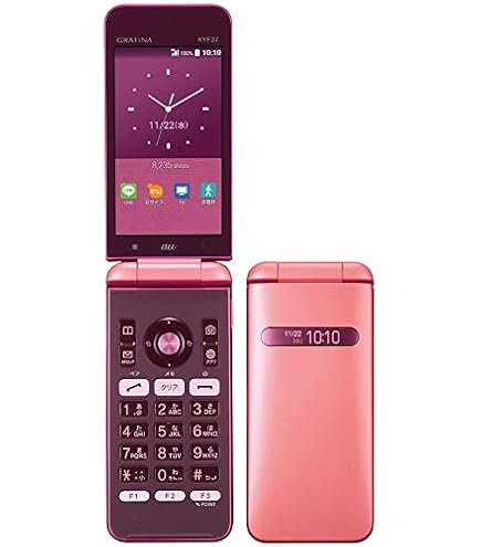 Amazon | AU GRATINA 4G KYF31 グリーン | 携帯電話本体 通販