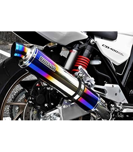 Amazon | DELKEVIC スリップオンカーボンマフラー☆HONDA用 CB400SF