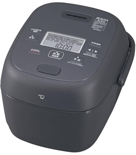 Amazon | 象印マホービン 炊飯器 5.5合 スレートブラック NW-YR10-BZ