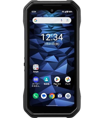 Amazon | 京セラ TORQUE 5G KYG01 ブラック AUモデル SIMロック解除済