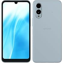 Amazon | SIMフリー arrows We2 FCG02 ライトブルー AU スマートフォン