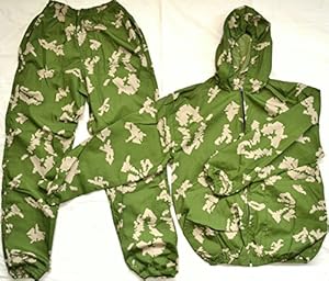 訳あり品です！【旧ソ連の軍服】リバーシブル迷彩カバーオール（KLMK