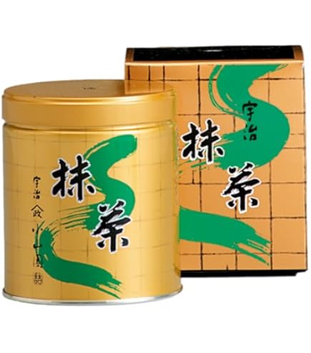 Amazon | 山政小山園 抹茶 小倉山 ( 茶道用 缶入り ) 300g | 株式会社