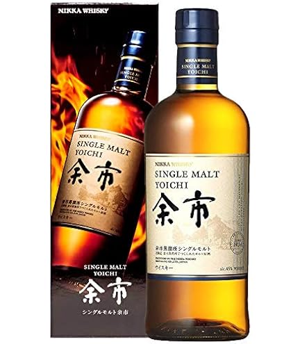 Amazon.co.jp: Nikka Japanese Single Malt Whiskey Yoichi Peaty and
