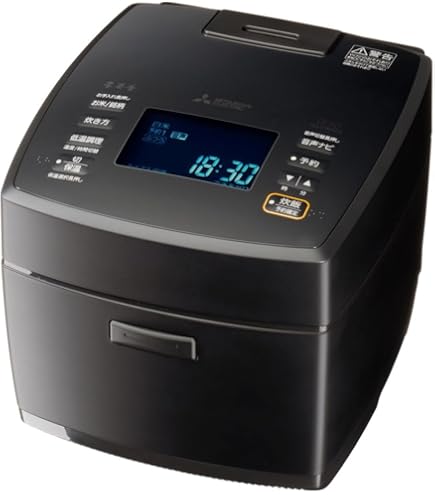 Amazon | 三菱電機 炊飯器 10合 IH式 日本製 炭炊釜(5層厚釜) 可変超
