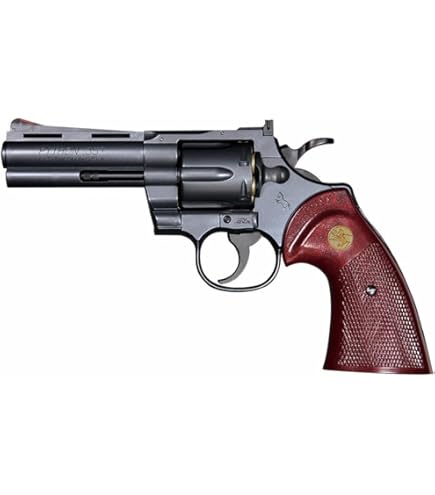 Amazon | タナカ コルトパイソン .357マグナム 4インチ Rモデル