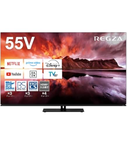 Amazon | 東芝 55V型 有機ELパネル 地上・BS・110度CSデジタル4K