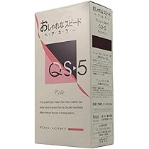 Amazon | ホーユー 5スピード白毛染 アシュレーQS-5 1・2剤各51g
