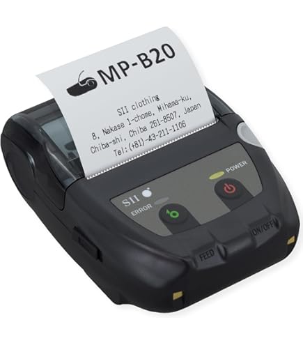 Amazon | mita MP-B20 対応 汎用 感熱 ロール紙 (20巻) セイコーイン