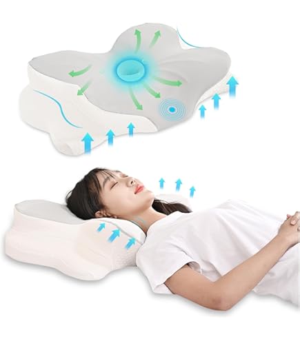 Amazon｜Derila Ergo 頚椎ネックピロー 睡眠用枕 輪郭形状記憶フォーム
