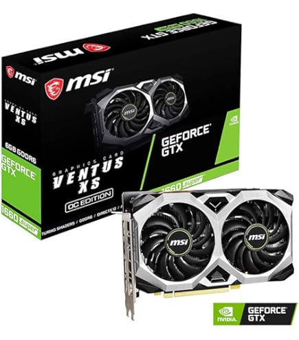 MSI GeForce GTX 1660 Super AERO ITX OC 6GB Video Card: Graphics