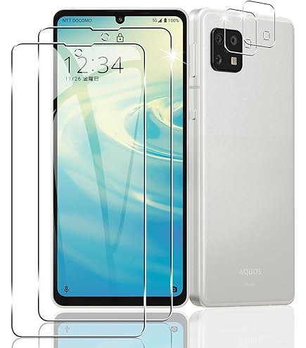 Amazon | AQUOS sense6s SH-RM19S SIMロック解除済み [シルバー