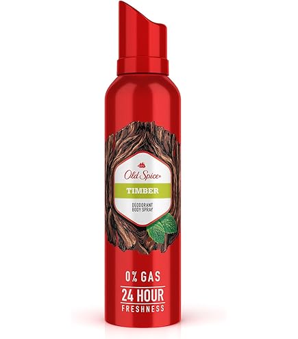 Amazon | Old Spice Amber 0% Gas Deodorant Body Spray - For Men
