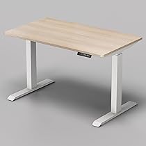 Amazon.co.jp: 山善(YAMAZEN) 昇降デスク 電動 一枚板 昇降式