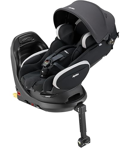 Amazon | Aprica (アップリカ) 新生児から 回転式ISOFIX ベッド型