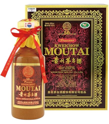 Amazon.co.jp: 15年貴州茅台酒 アルコール53度500ml 箱付 中国酒 白酒
