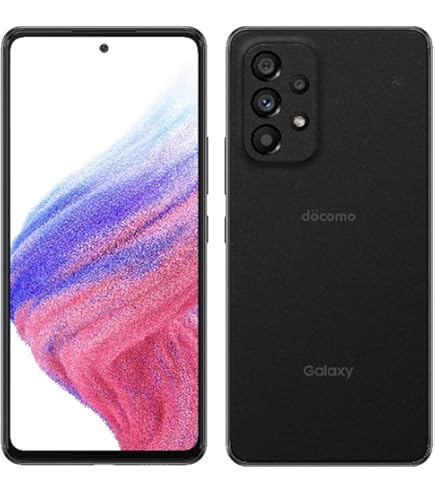 Amazon | docomo Galaxy A52 SC-53B SIMロック解除済 SIMフリー
