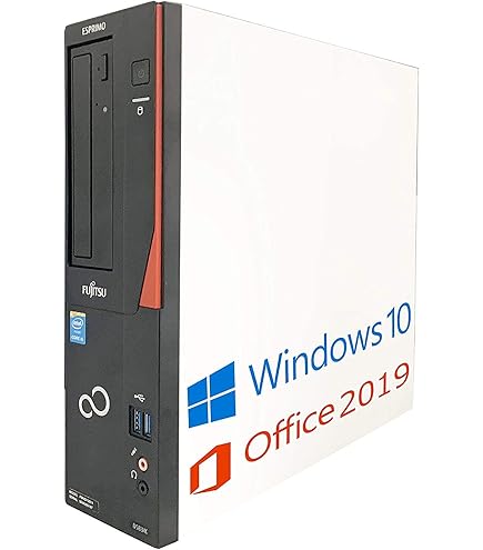 Amazon.co.jp: 富士通 ESPRIMO D587/SX Windows10 Pro Core i3 6100