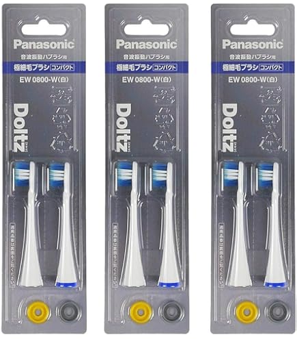 Amazon | パナソニック ドルツイオン 音波振動ハブラシ シルバー調 EW