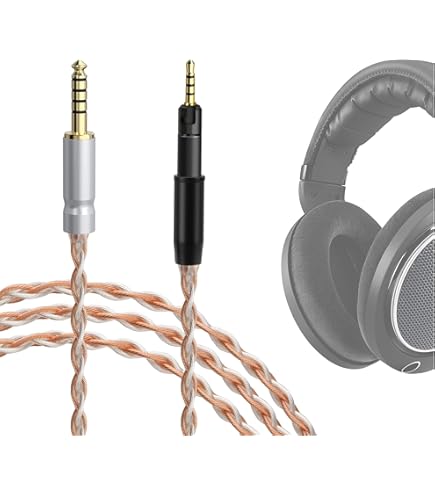 Amazon.co.jp: 1.8m 4.4mm Balanced Cable for Sennheiser HD 620S, HD