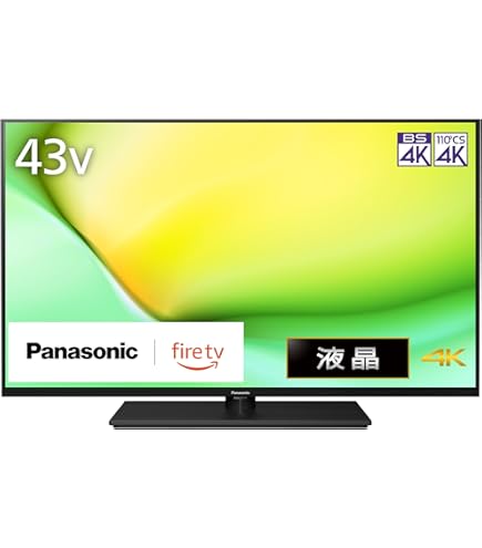 Amazon | パナソニック 43V型 液晶テレビ ビエラ TH-43DX750 4K USB