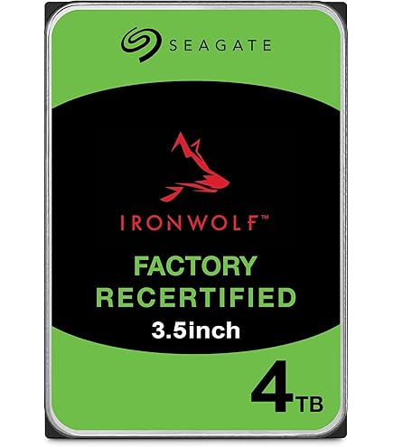 Amazon | HDD For Ironwolf 4TB 3.5
