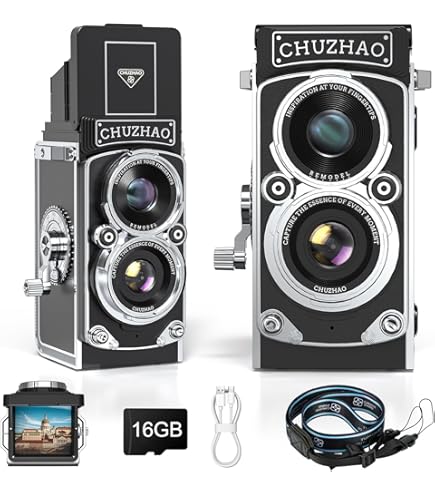 Amazon | Rollei MiniDigi 2眼タイプデジタルカメラ | コンパクト 通販