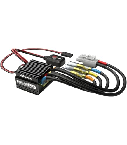 Amazon | ヨコモ ブースト/ターボ付 ブラシレス ESC BL-RS4 | ラジコン