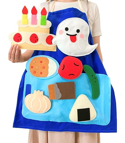 Amazon.co.jp: [てくてくも] おはなしエプロン® 桃太郎 ももたろう