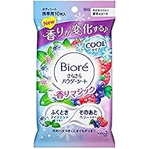 Amazon | Biore 花王 ビオレ さらさらパウダーシート 香りマジック
