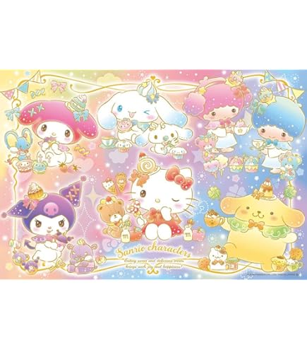 Amazon | 1000ピース ジグソーパズル ハローキティのフラワーショップ