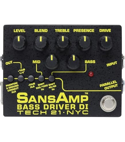 Amazon | TDC BASS DI ベース用DI | ベースプリアンプ | 楽器・音響機器