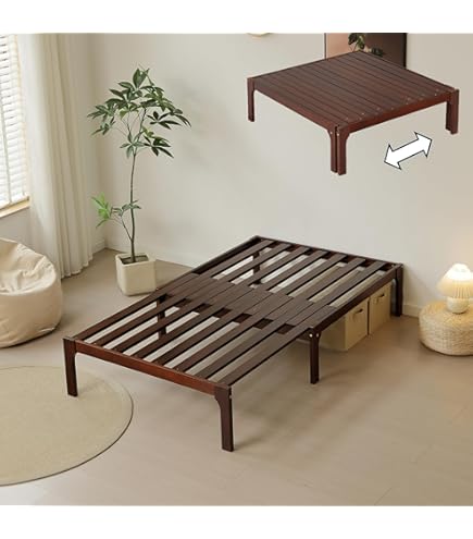 Amazon | IKEA/イケア MINNEN/ミンネン：伸長式ベッドフレーム