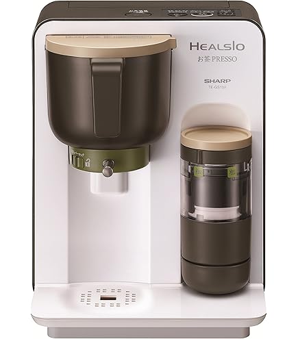 Amazon | SHARP ヘルシオお茶プレッソ レッド系 湯ざまし機能付き TE
