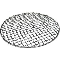 Amazon | 【TFS】ステンレス製焼き網 丸網25㎝ 洗って使える！ (足なし