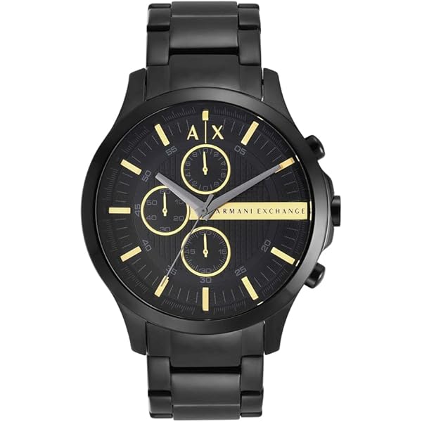 Amazon.com: Armani Exchange A｜X Men's Chronograph Gold-Tone